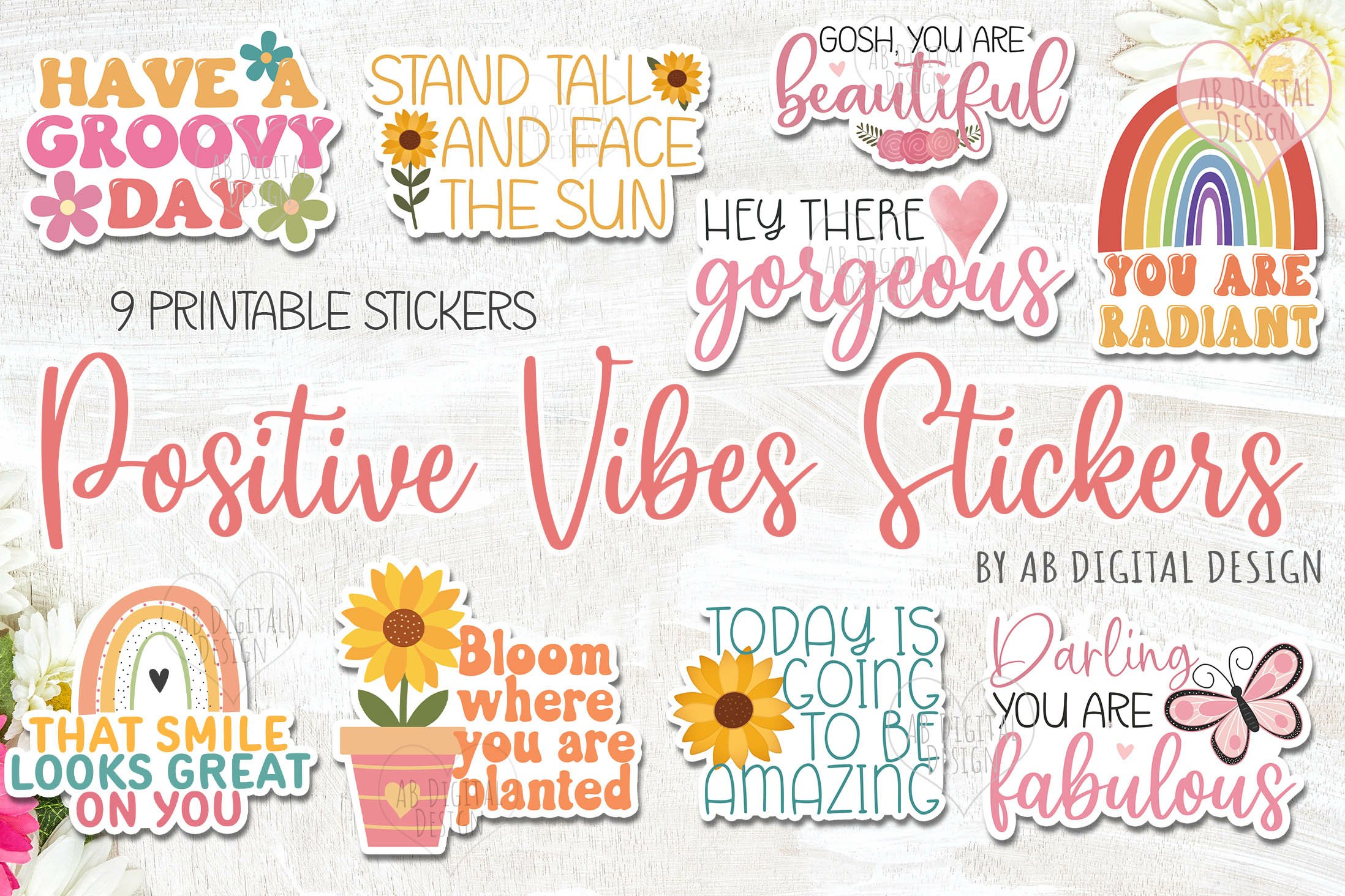 Inspirational Stickers | Affirmation   Self Love Stickers