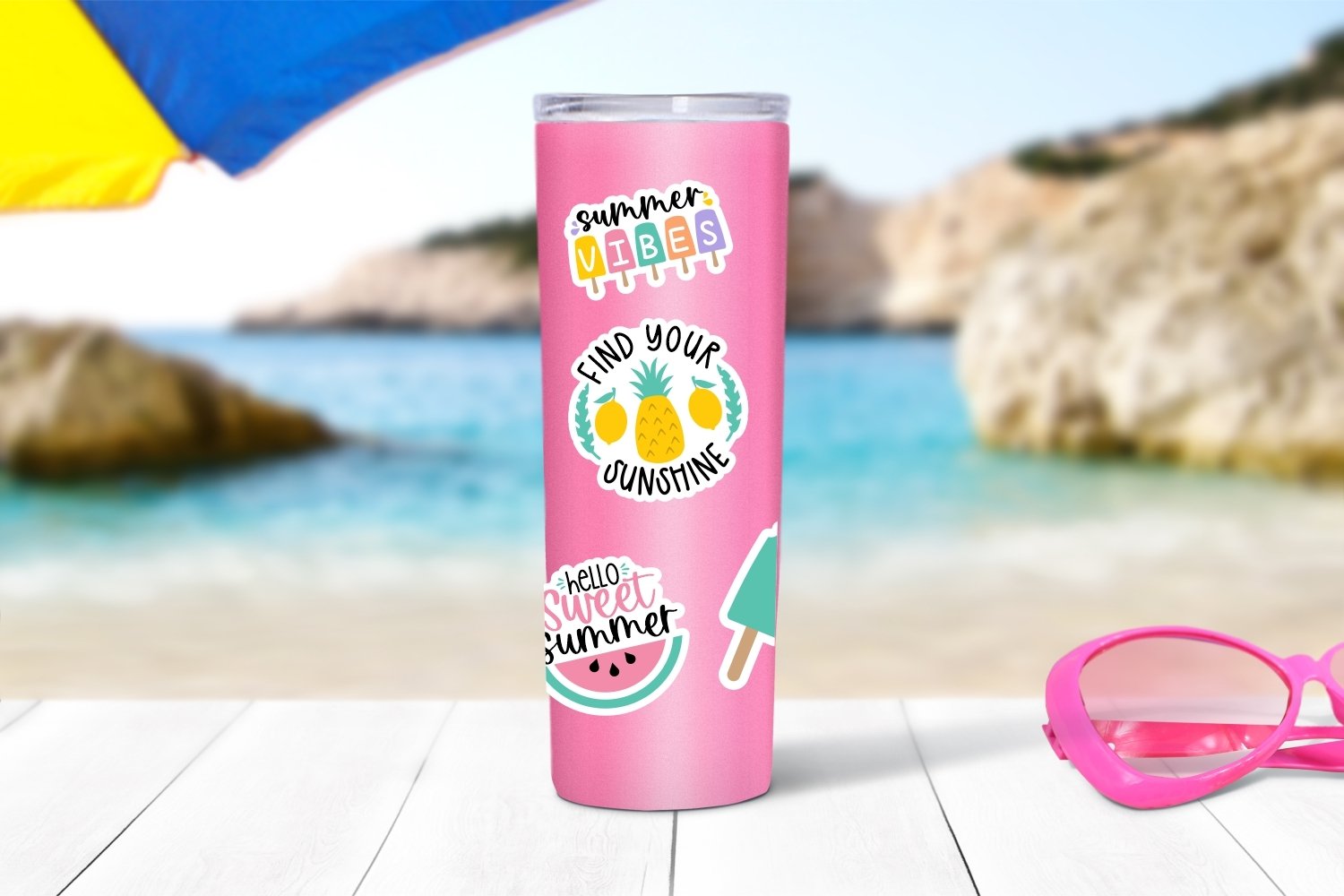 Summer Sweets sticker bundle | Tropical fruit stickers 2