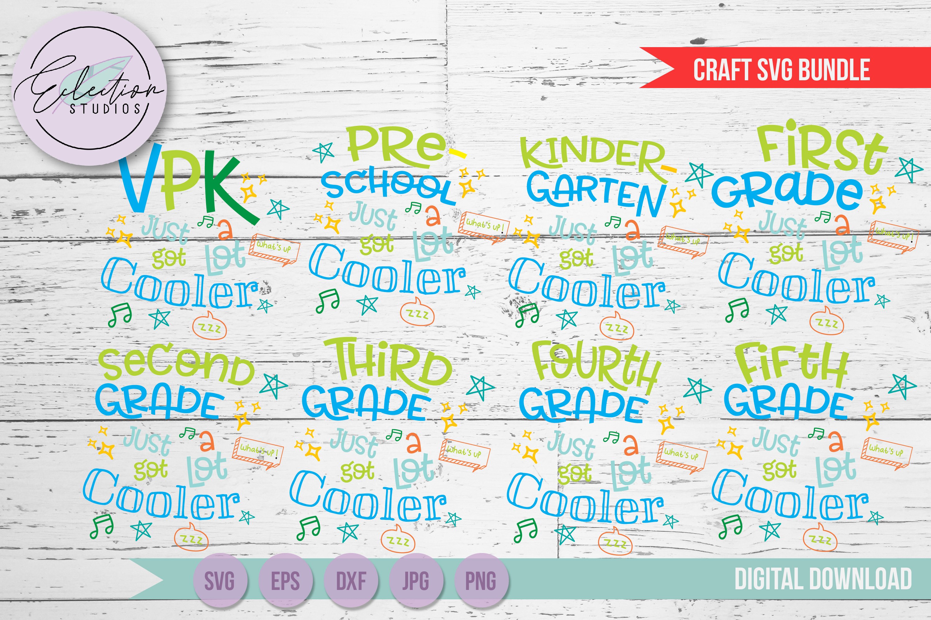 Back to School SVG Bundle, First Day of School shirt Bundle