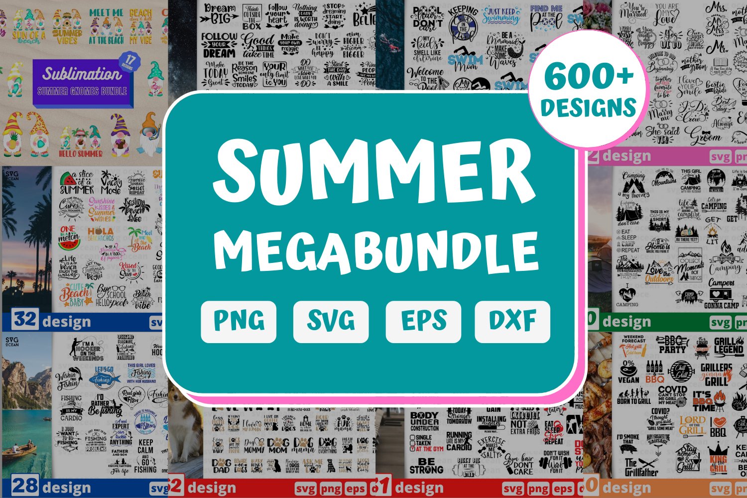 Summer SVG Bundle | Beach Megabundle