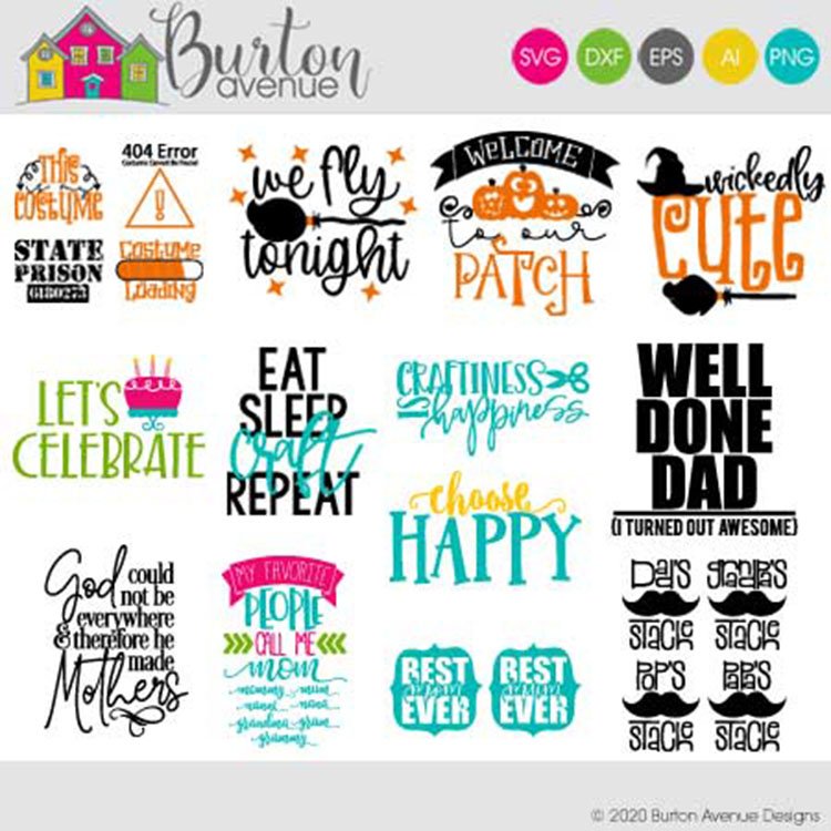 SVG Bundle | BA Mega Bundle 3 for Cricut   Silhouette 3