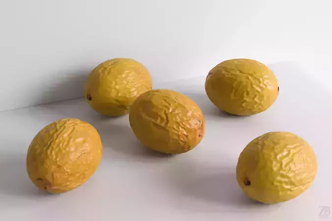 Passion Fruit 3D model