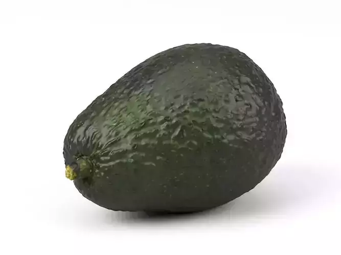 Photorealistic Avocado 3D Scan 3D model