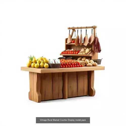 Rustic Market Stalls Pack