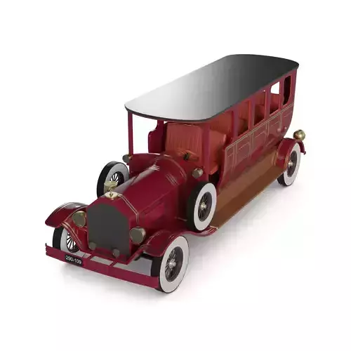 Limousine Car 3D model